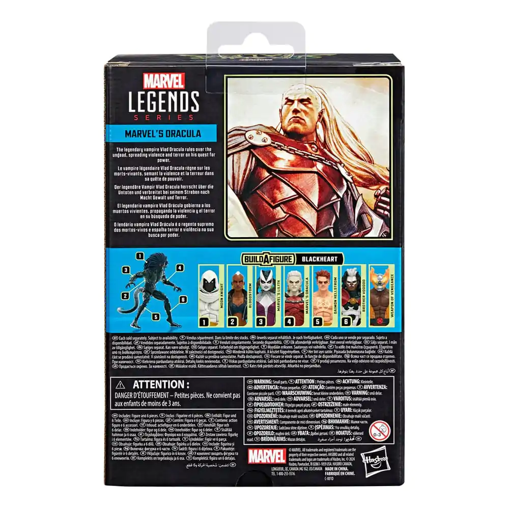 Figurină Acțiune Strange Tales Marvel Legends Marvel's Dracula (BAF: Blackheart) 15 cm poza produsului