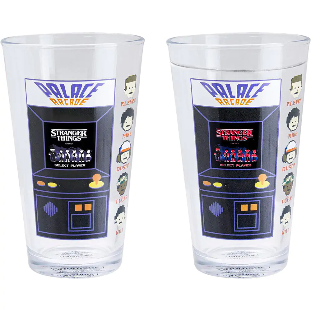 Stranger Things Palace Arcade Machine pahar 450ml poza produsului