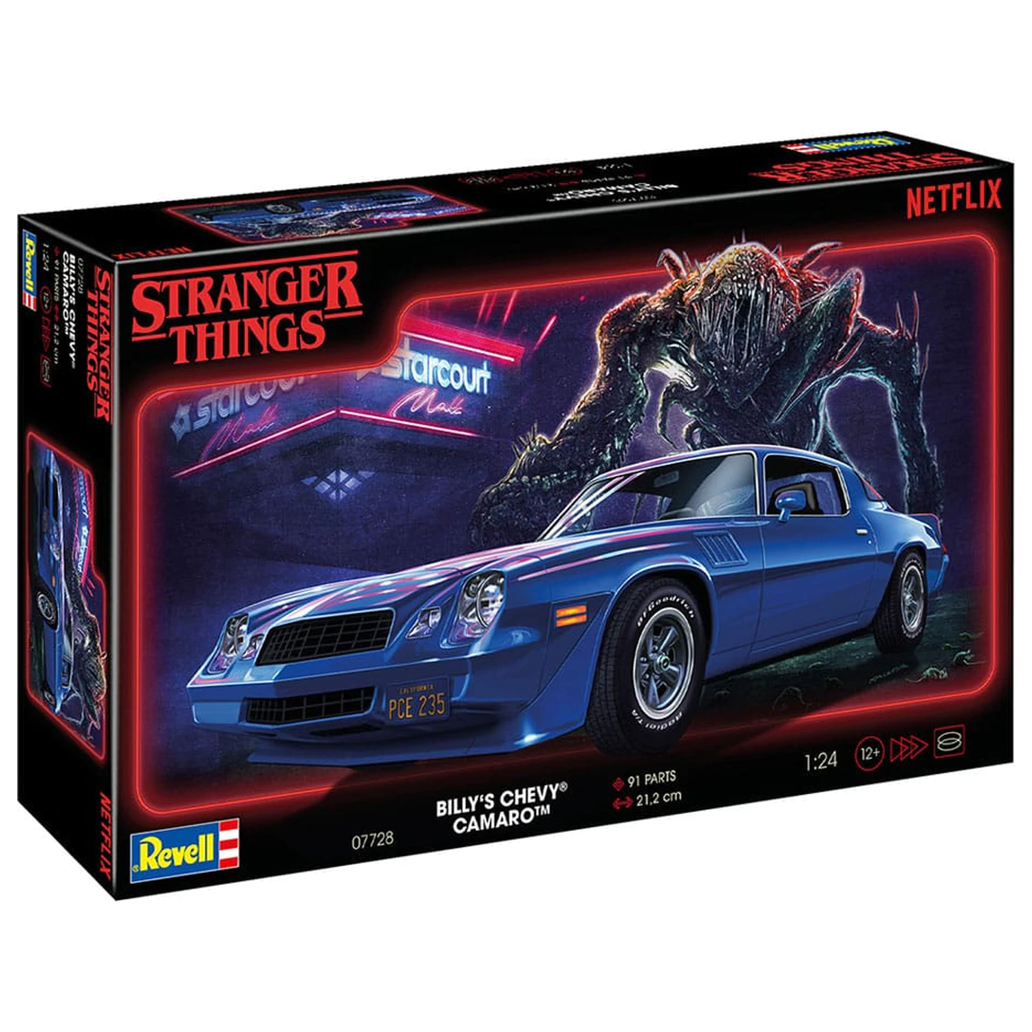Kit model Stranger Things 1/25 Chevy Camaro Z/28 19 cm poza produsului