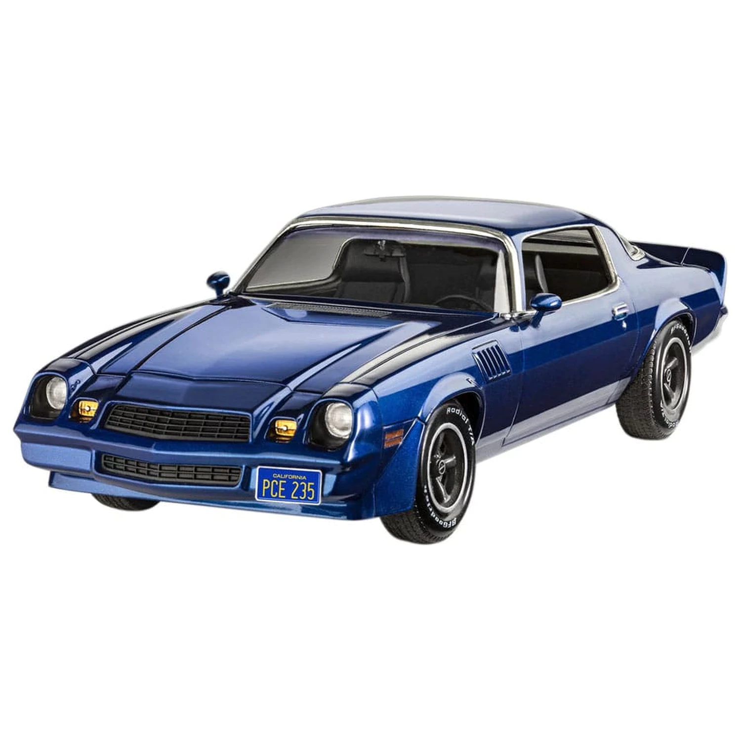 Stranger Things Model Kit Set 1/25 Chevy Camaro Z/28 (Aqua Color) 19 cm poza produsului