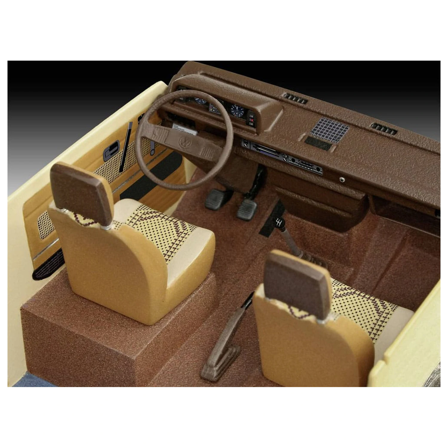 Stranger Things Set de model 1/25 VW T3 Bus Surfer Boy 19 cm poza produsului