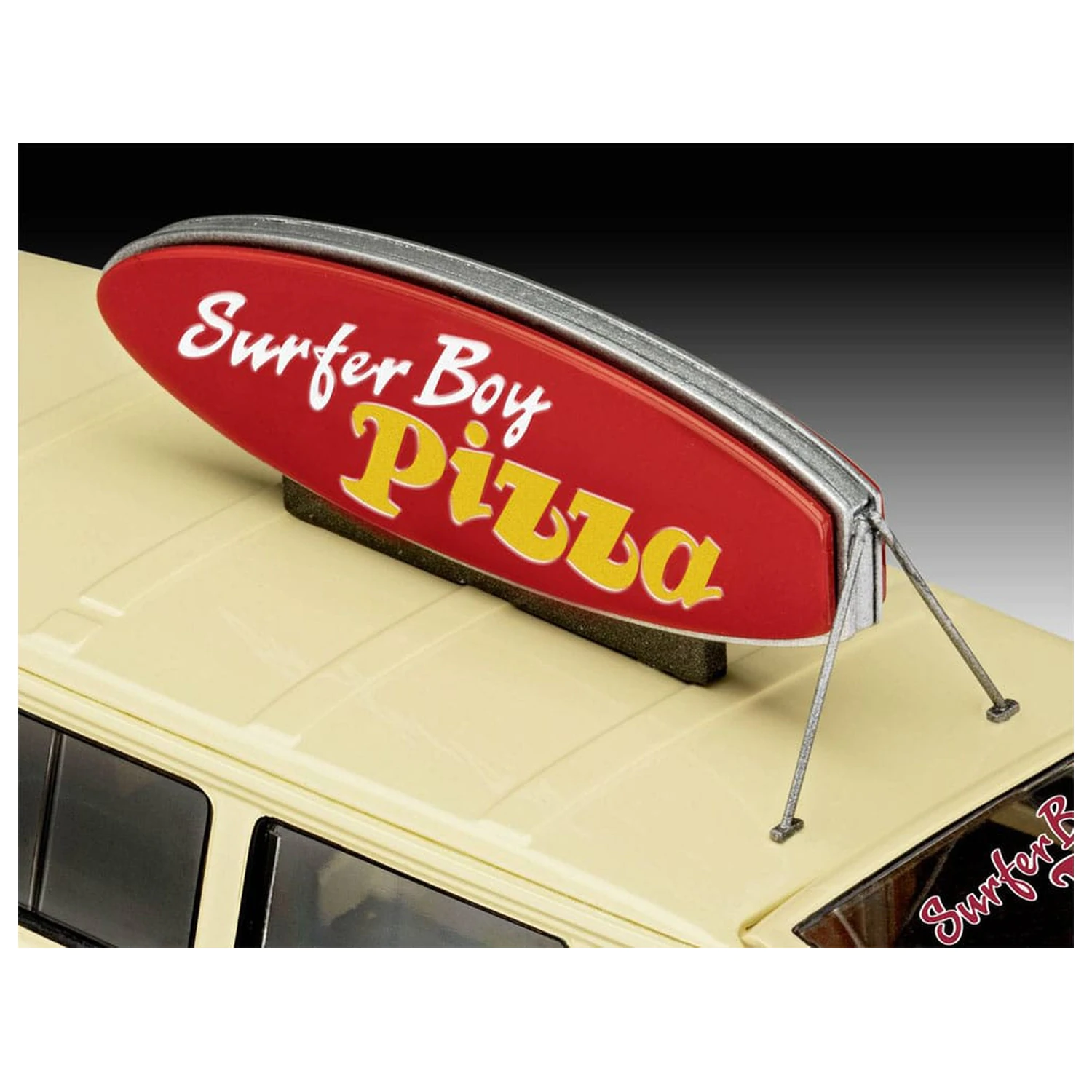 Stranger Things Set de model 1/25 VW T3 Bus Surfer Boy 19 cm poza produsului