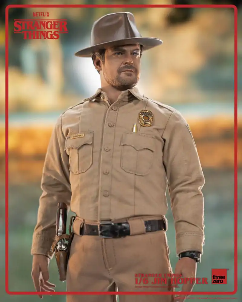 Stranger Things Figurina de acțiune 1/6 Jim Hopper (Season 1) 32 cm poza produsului