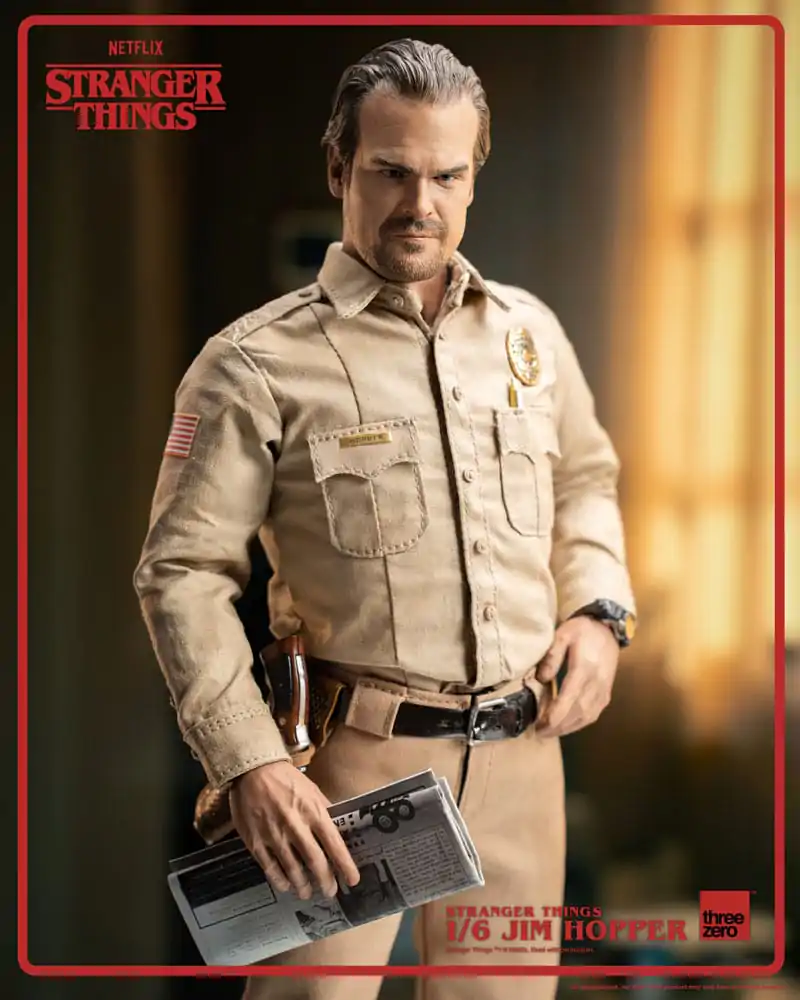 Stranger Things Figurina de acțiune 1/6 Jim Hopper (Season 1) 32 cm poza produsului