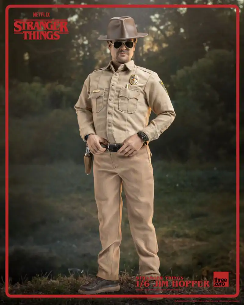 Stranger Things Figurina de acțiune 1/6 Jim Hopper (Season 1) 32 cm poza produsului