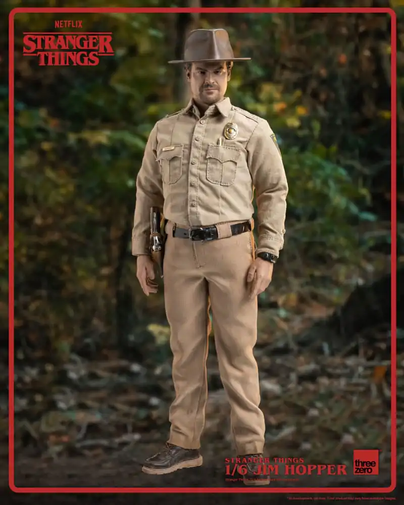 Stranger Things Figurina de acțiune 1/6 Jim Hopper (Season 1) 32 cm poza produsului