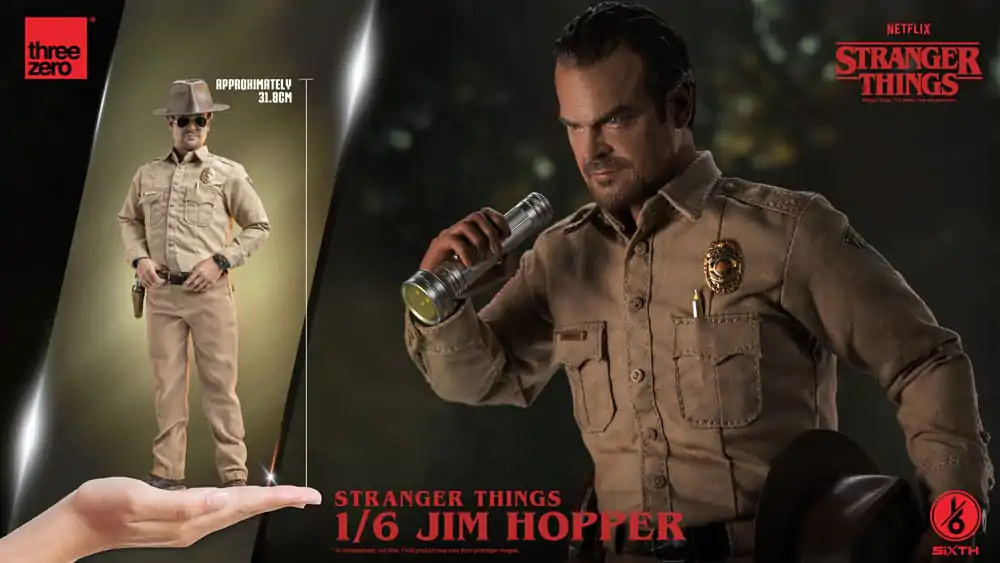 Stranger Things Figurina de acțiune 1/6 Jim Hopper (Season 1) 32 cm poza produsului