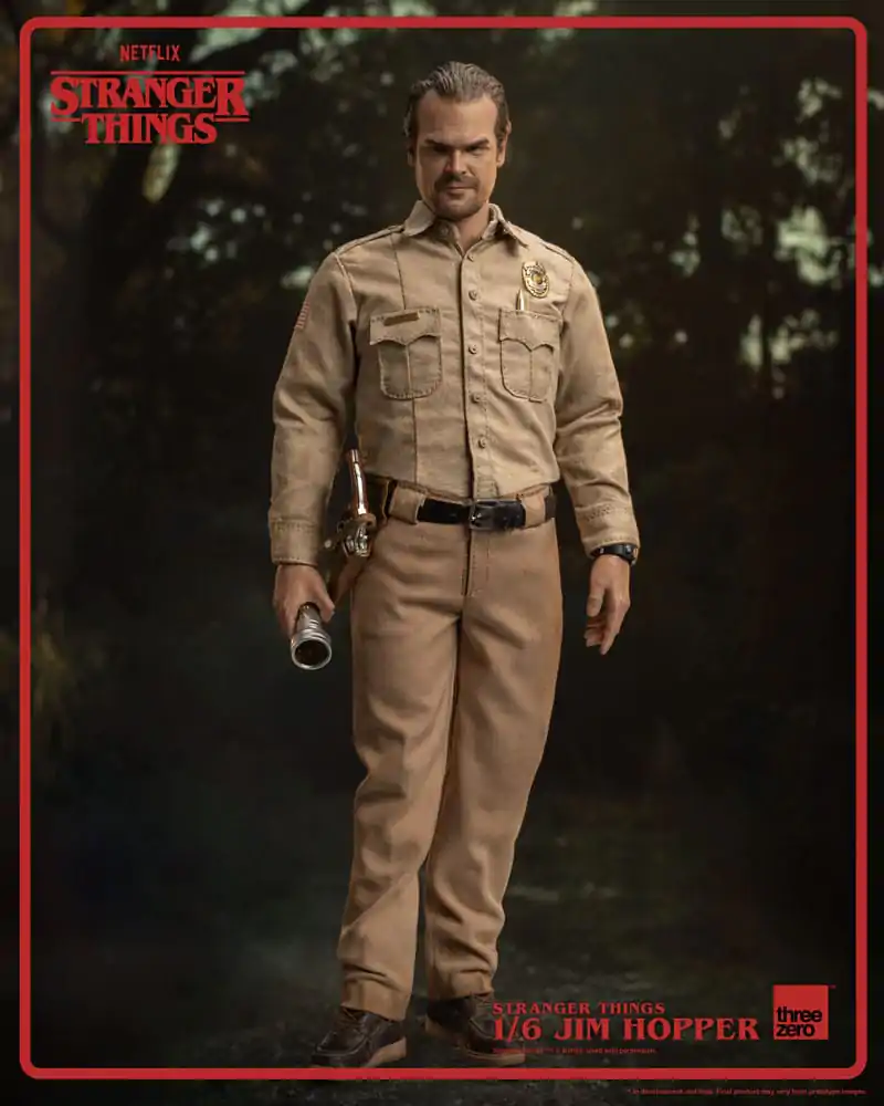 Stranger Things Figurina de acțiune 1/6 Jim Hopper (Season 1) 32 cm poza produsului