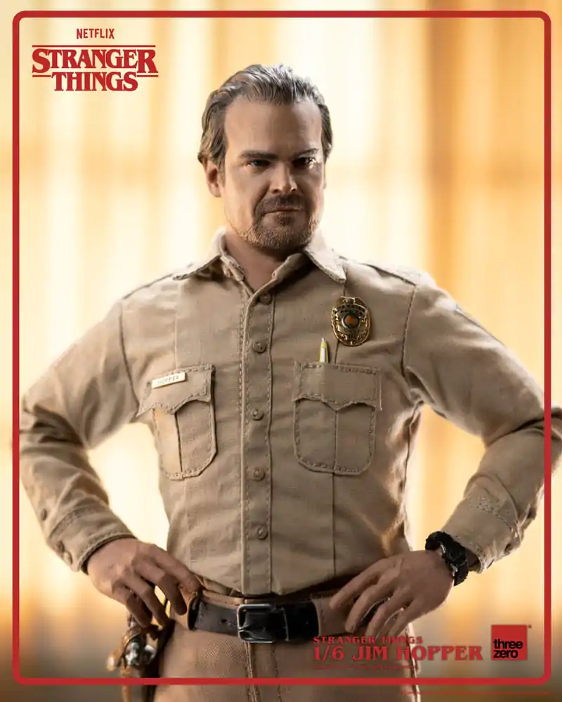Stranger Things Figurina de acțiune 1/6 Jim Hopper (Season 1) 32 cm poza produsului
