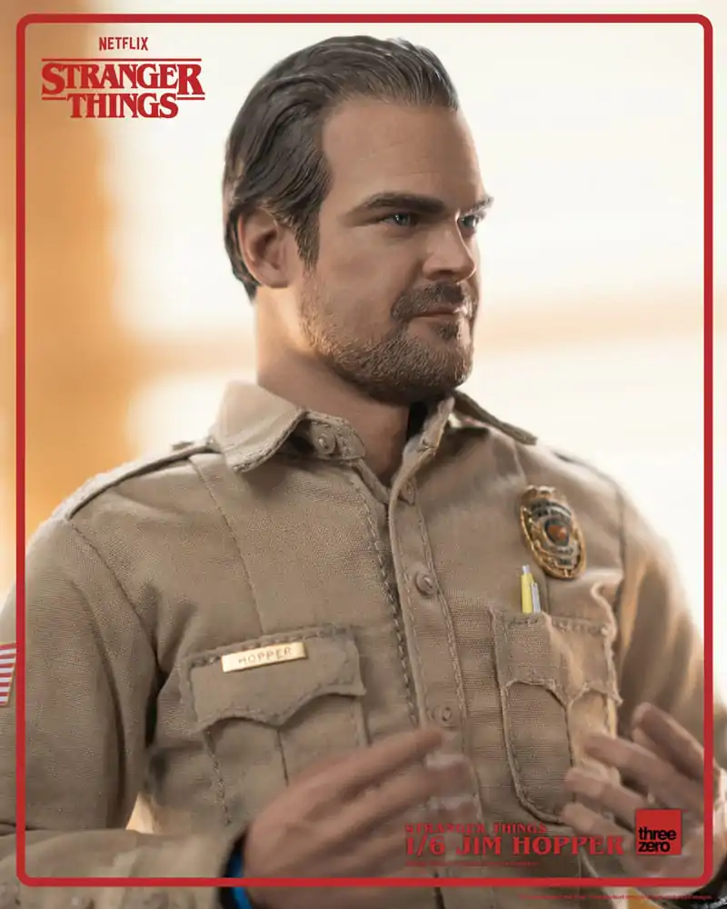 Stranger Things Figurina de acțiune 1/6 Jim Hopper (Season 1) 32 cm poza produsului