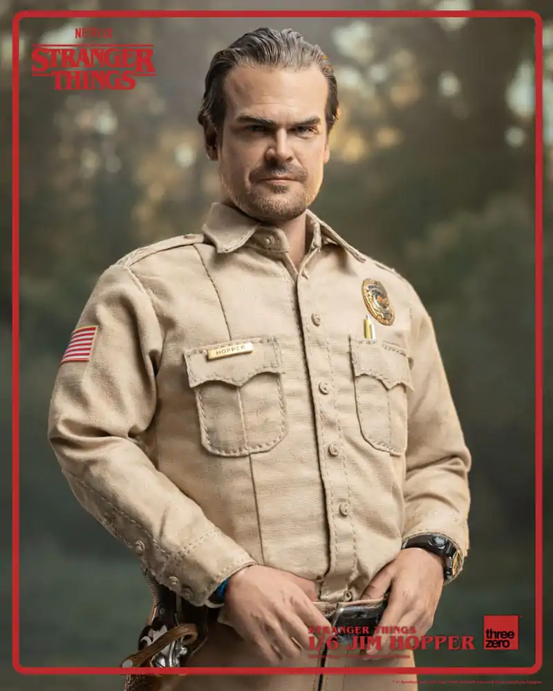 Stranger Things Figurina de acțiune 1/6 Jim Hopper (Season 1) 32 cm poza produsului