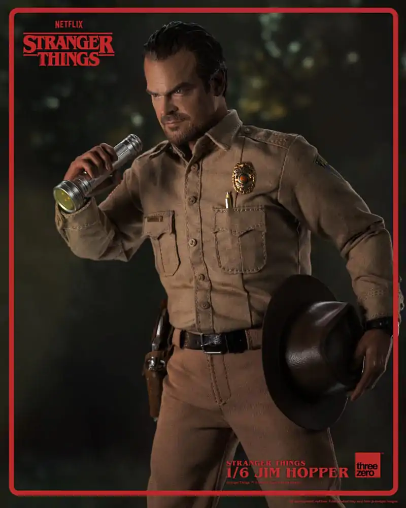 Stranger Things Figurina de acțiune 1/6 Jim Hopper (Season 1) 32 cm poza produsului