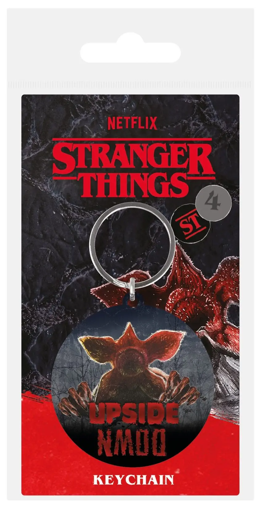 Stranger Things 4 Breloc de cauciuc Demogorgon 6 cm poza produsului