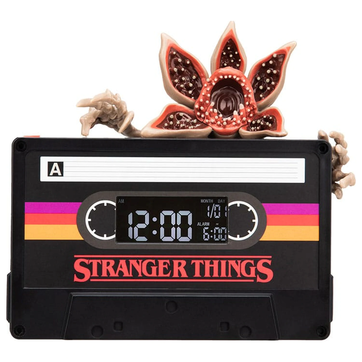 Stranger Things 5 Alarm Clock Demogorgon Cassette 15 cm Ceas cu alarmă poza produsului