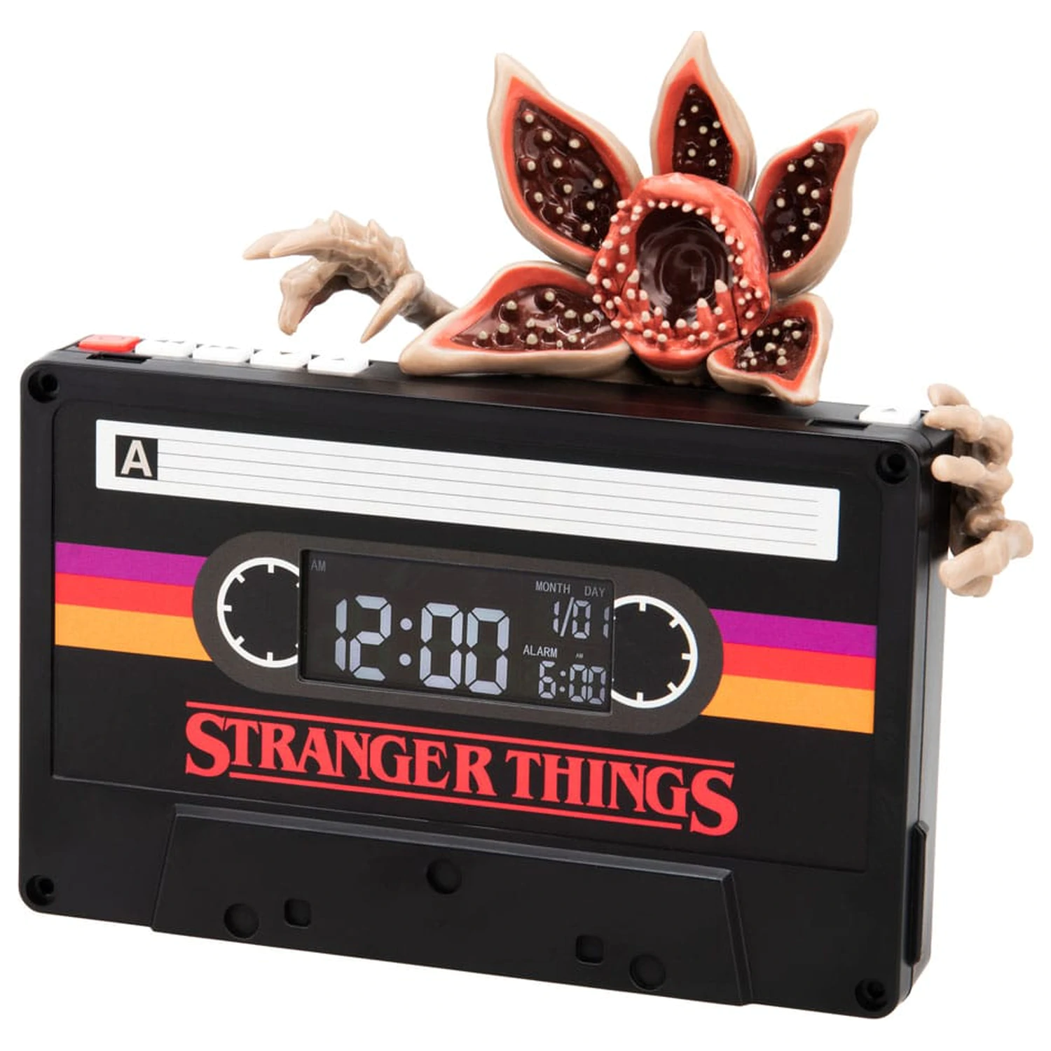 Stranger Things 5 Alarm Clock Demogorgon Cassette 15 cm Ceas cu alarmă poza produsului