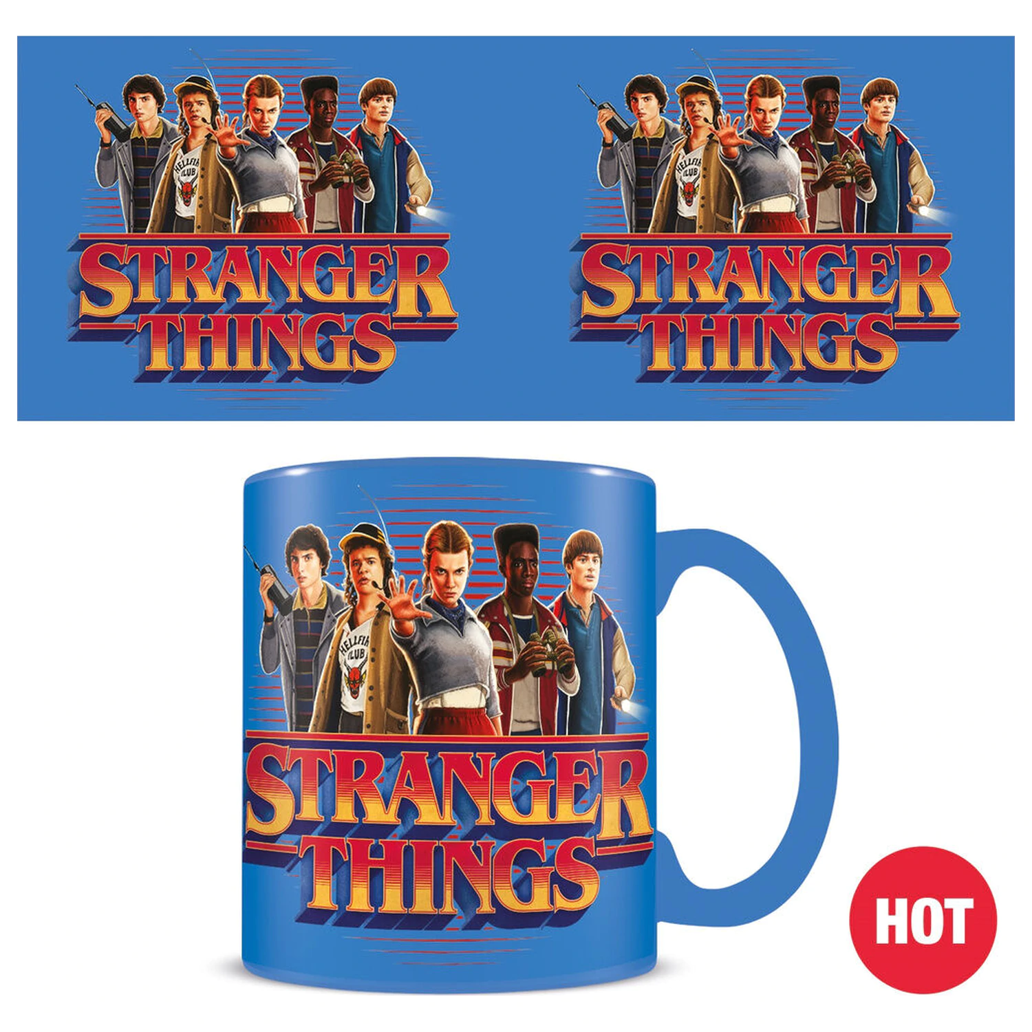 Cana termocolor Stranger Things 5 poza produsului