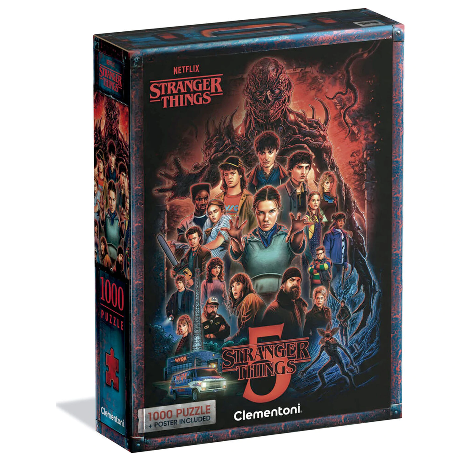 Stranger Things 5 puzzle 1000 piese poza produsului