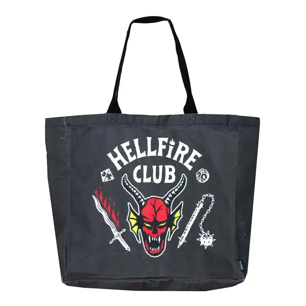 Geanta tote Stranger Things Hellfire Club XL poza produsului