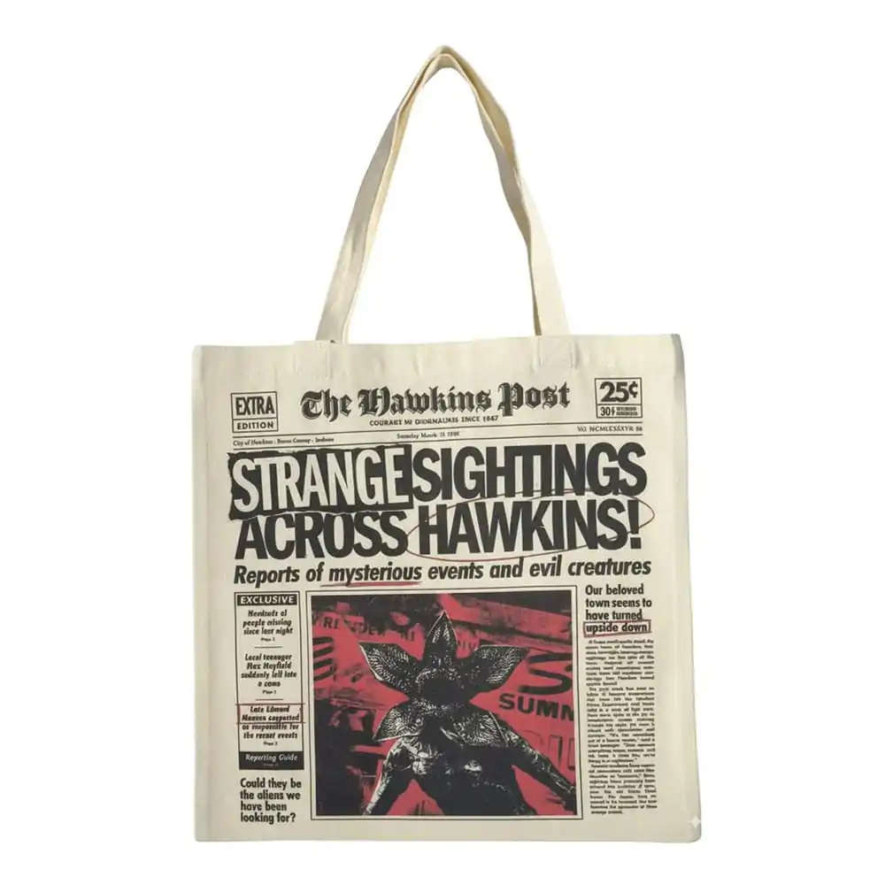 Geanta Tote Stranger Things Ziar poza produsului
