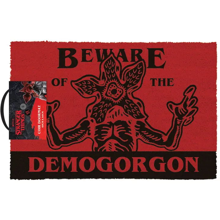 Stranger Things Preș de ușă Beware Demogorgon 40 x 60 cm poza produsului