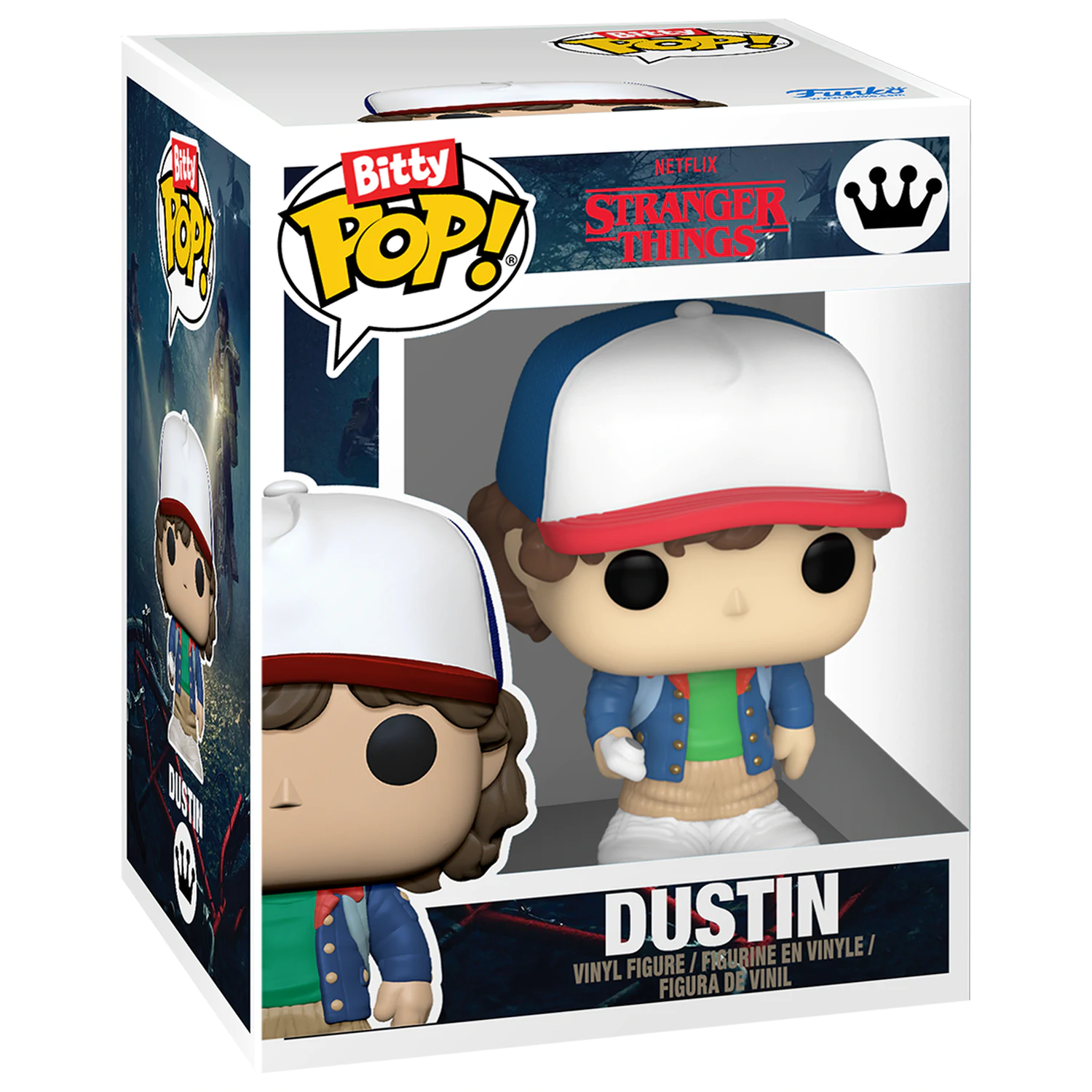 Stranger Things Bitty Funko POP! Figurina de Vinil 2 bucăți Dustin & Mike poza produsului