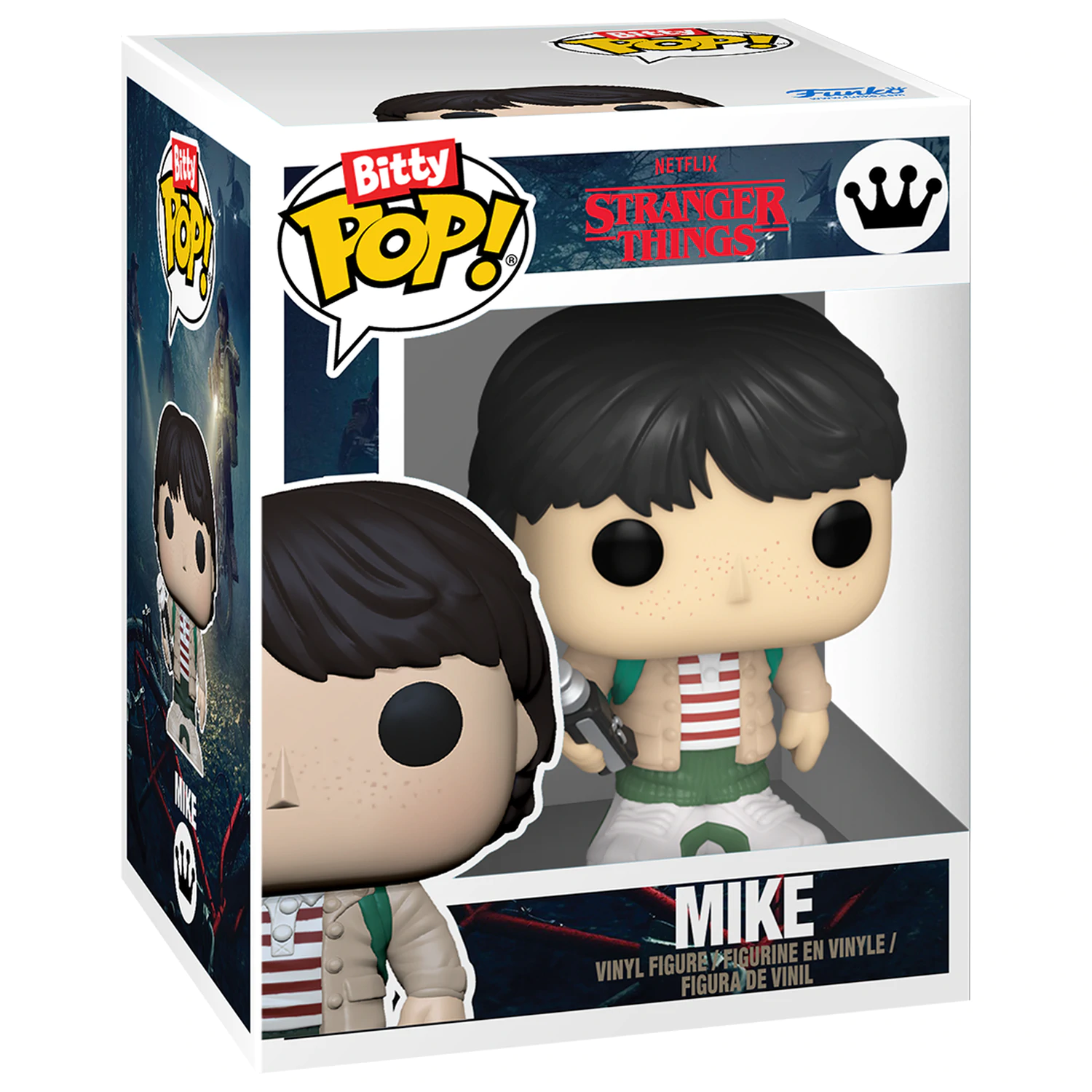 Stranger Things Bitty Funko POP! Figurina de Vinil 2 bucăți Dustin & Mike poza produsului