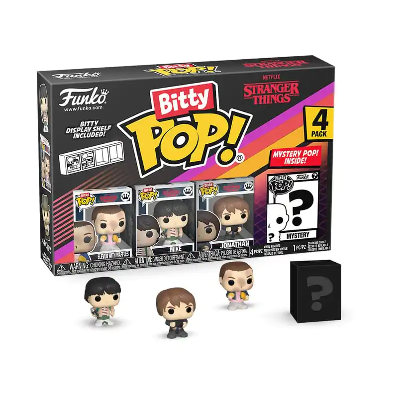 Stranger Things Bitty Funko POP! Figurina vinil set 4 buc. Eleven 2,5 cm poza produsului