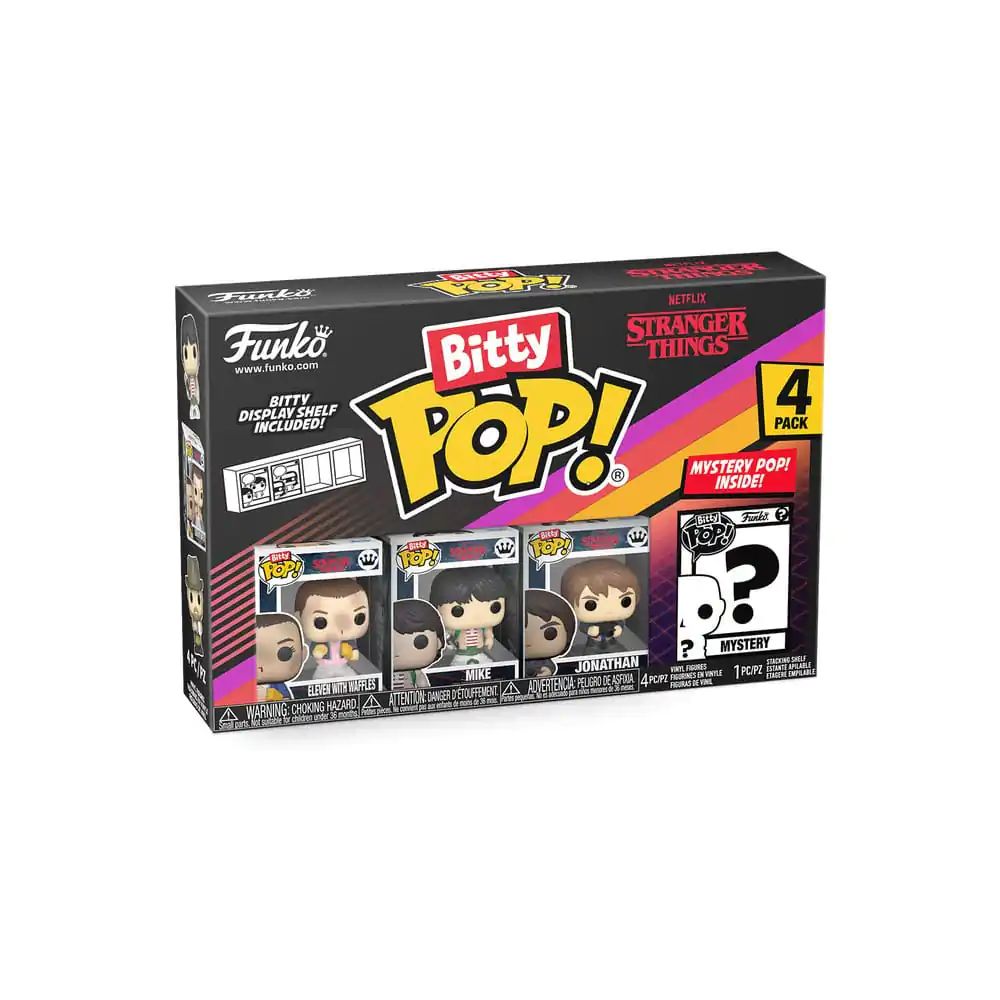 Stranger Things Bitty Funko POP! Figurina vinil set 4 buc. Eleven 2,5 cm poza produsului