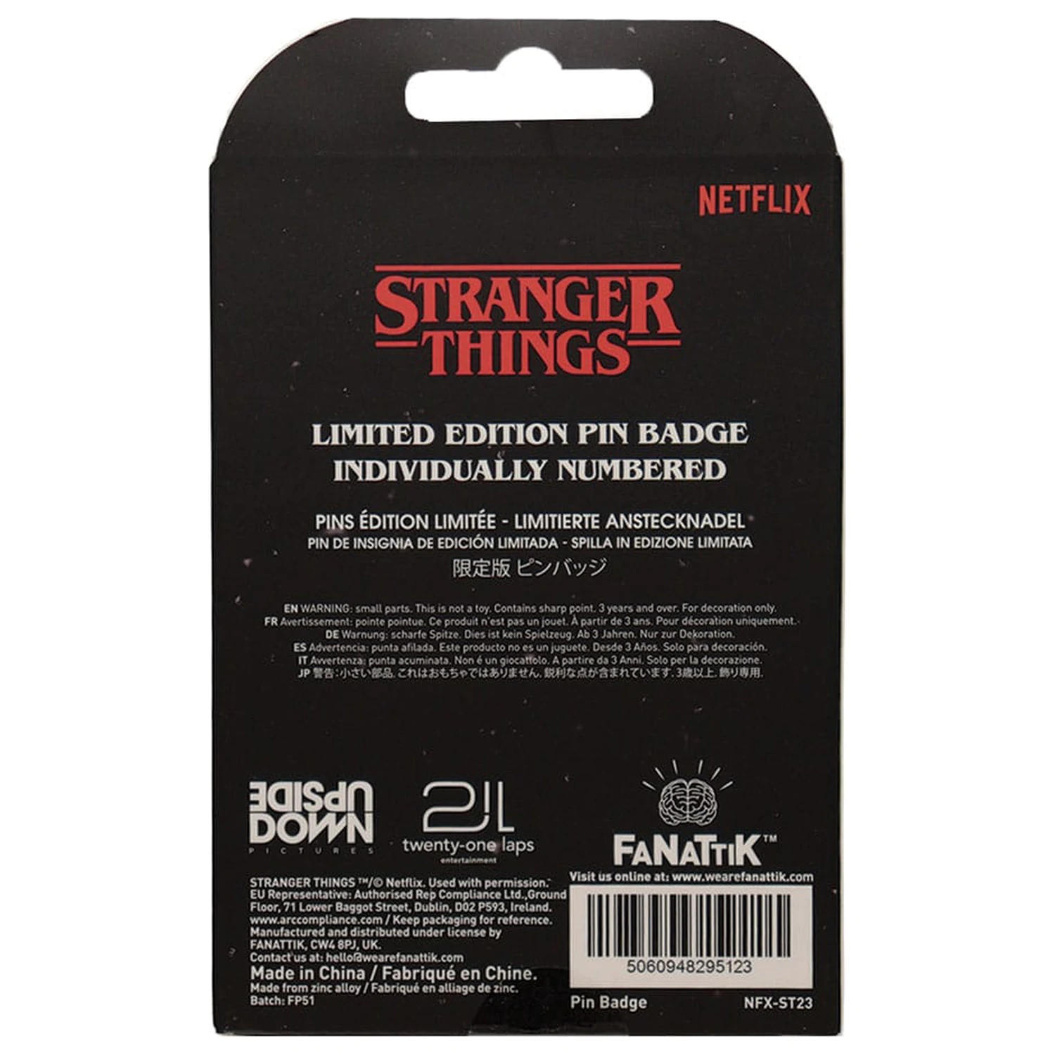 Stranger Things Pin Badge Castle Byers Ediție Limitată poza produsului