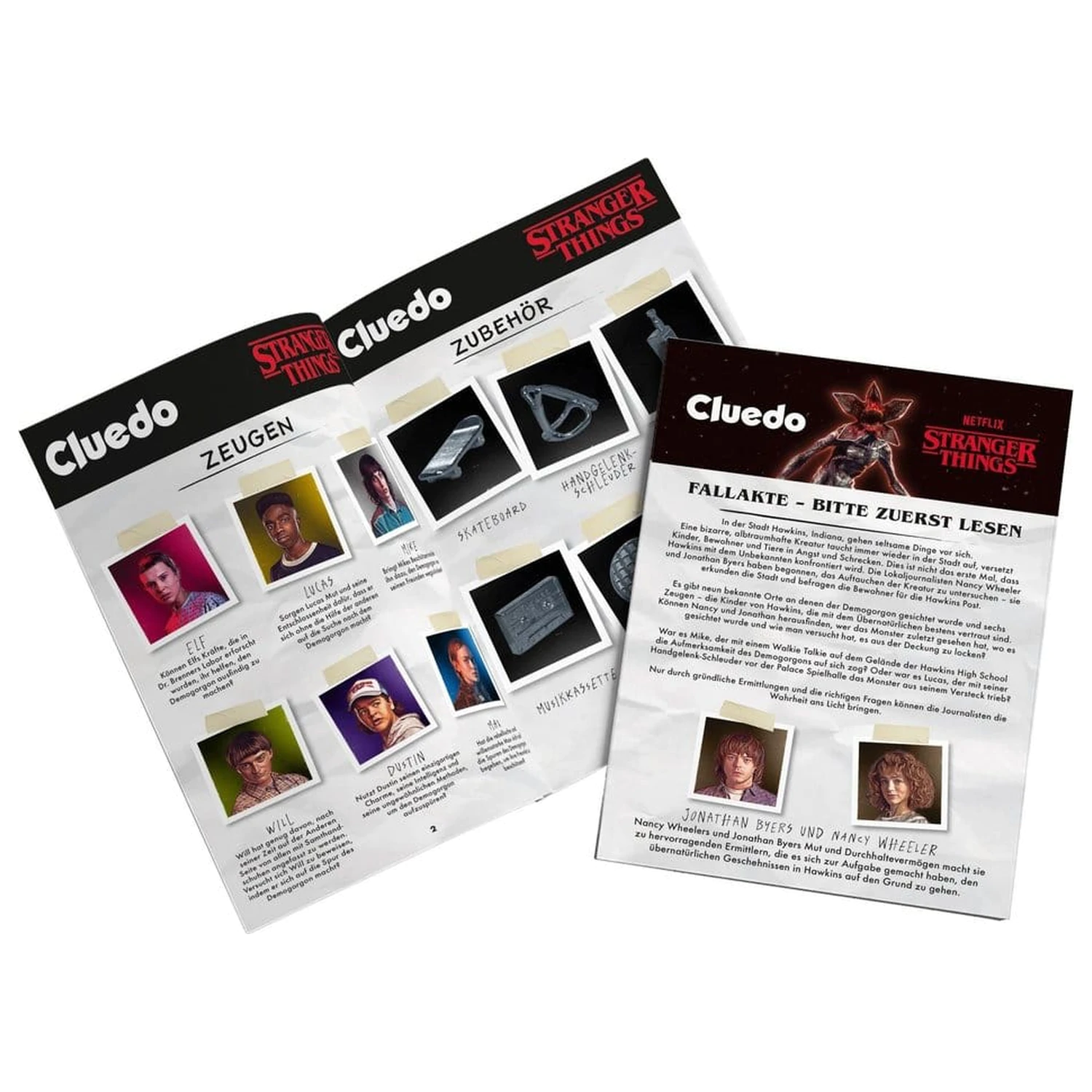 Stranger Things Board Game Clue Versiunea germană poza produsului
