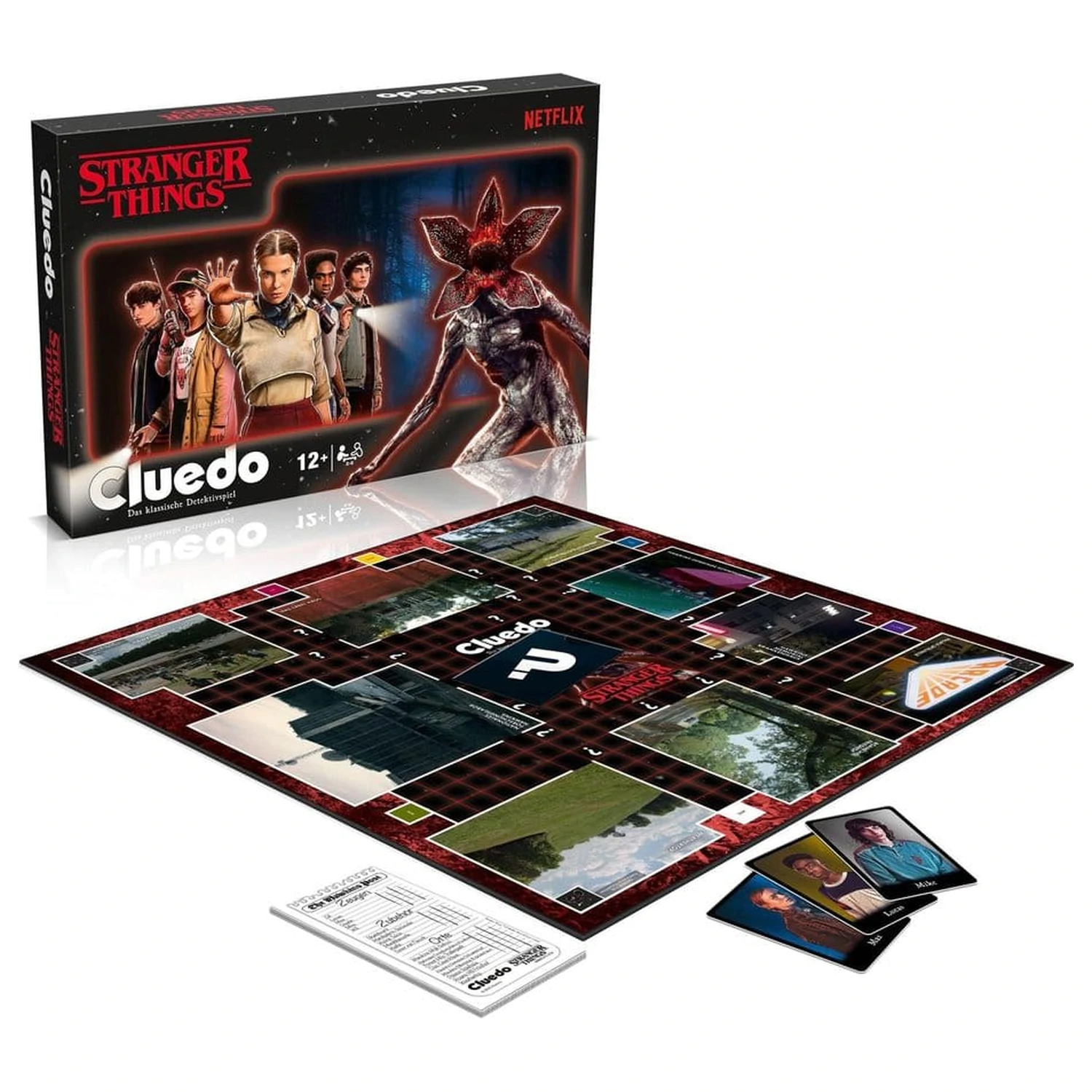 Stranger Things Board Game Clue Versiunea germană poza produsului