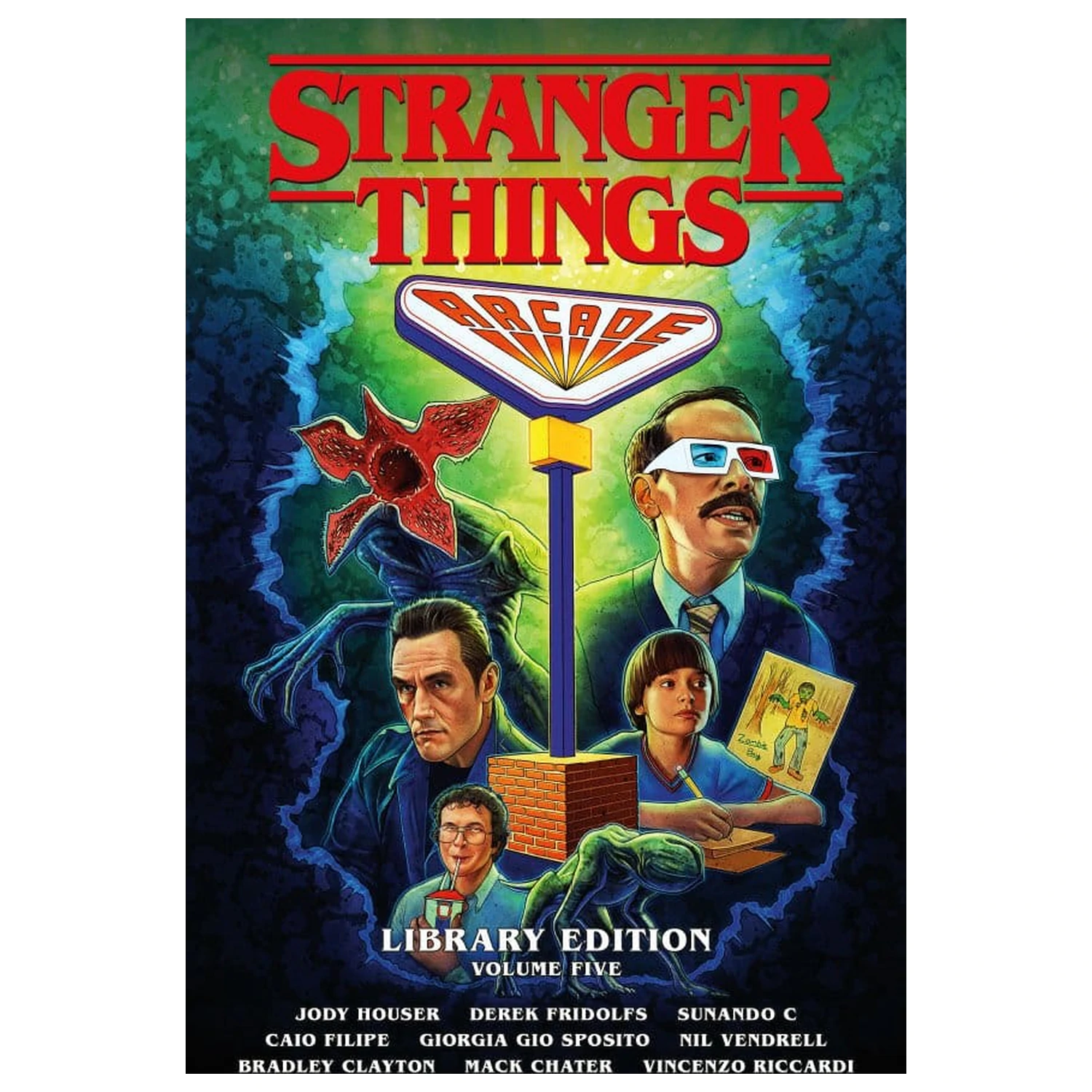 Stranger Things Comic Library Edition Volumul 5 copertă cartonată *Versiune Engleză* poza produsului