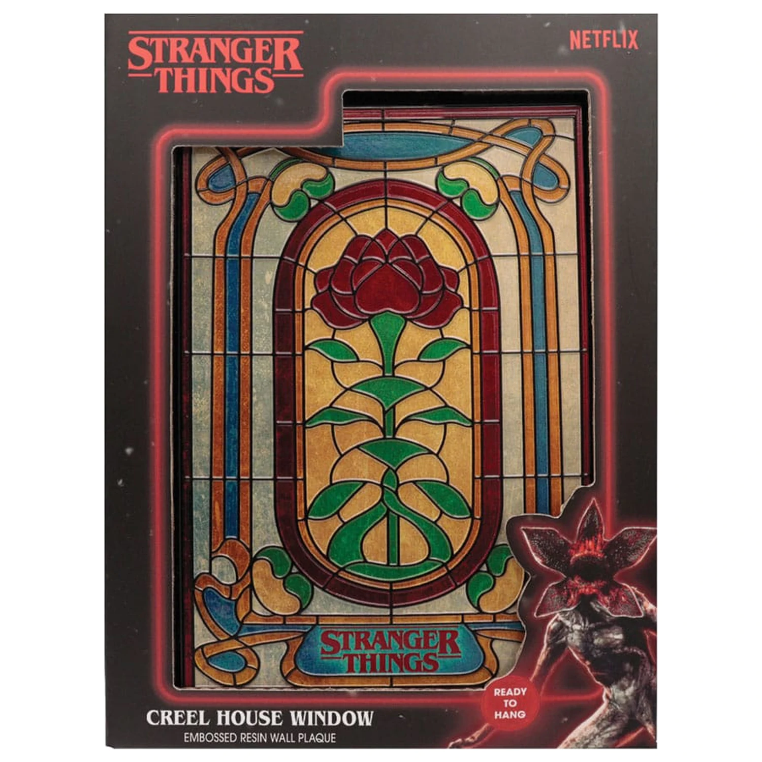 Placă de rășină Stranger Things "Stained Glass Window" Creel House poza produsului
