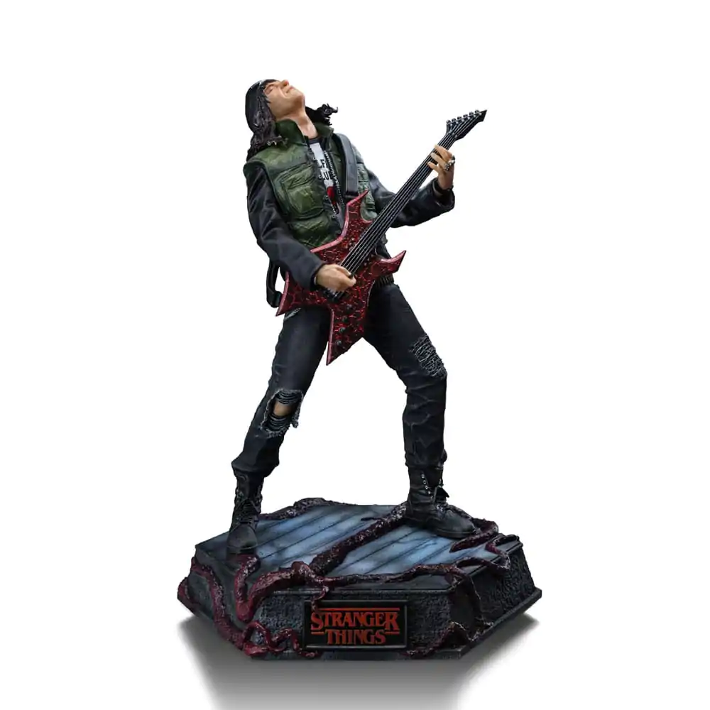 Stranger Things Statuie Deluxe Art Scale 1/10 Eddie Munson 20 cm poza produsului
