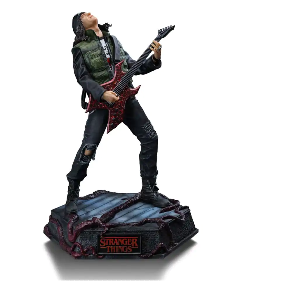 Stranger Things Statuie Deluxe Art Scale 1/10 Eddie Munson 20 cm poza produsului