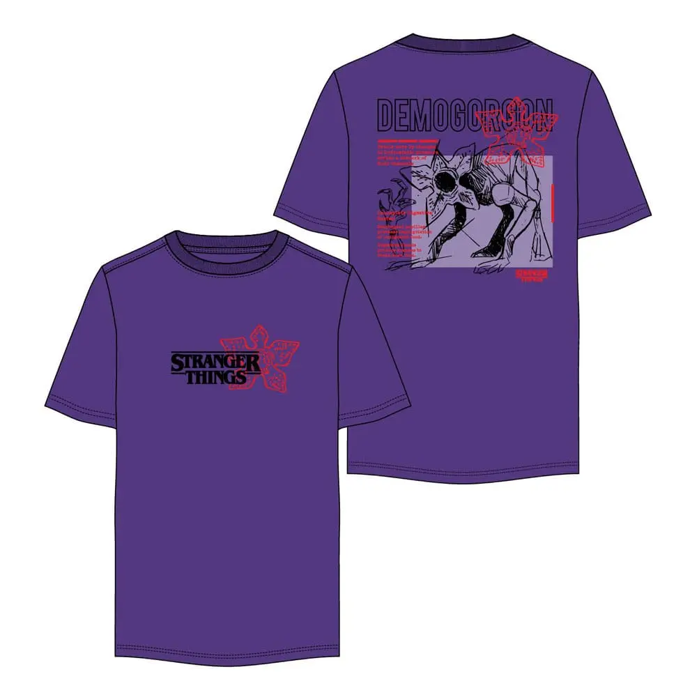 Stranger Things Demogorgon Purple tricou poza produsului