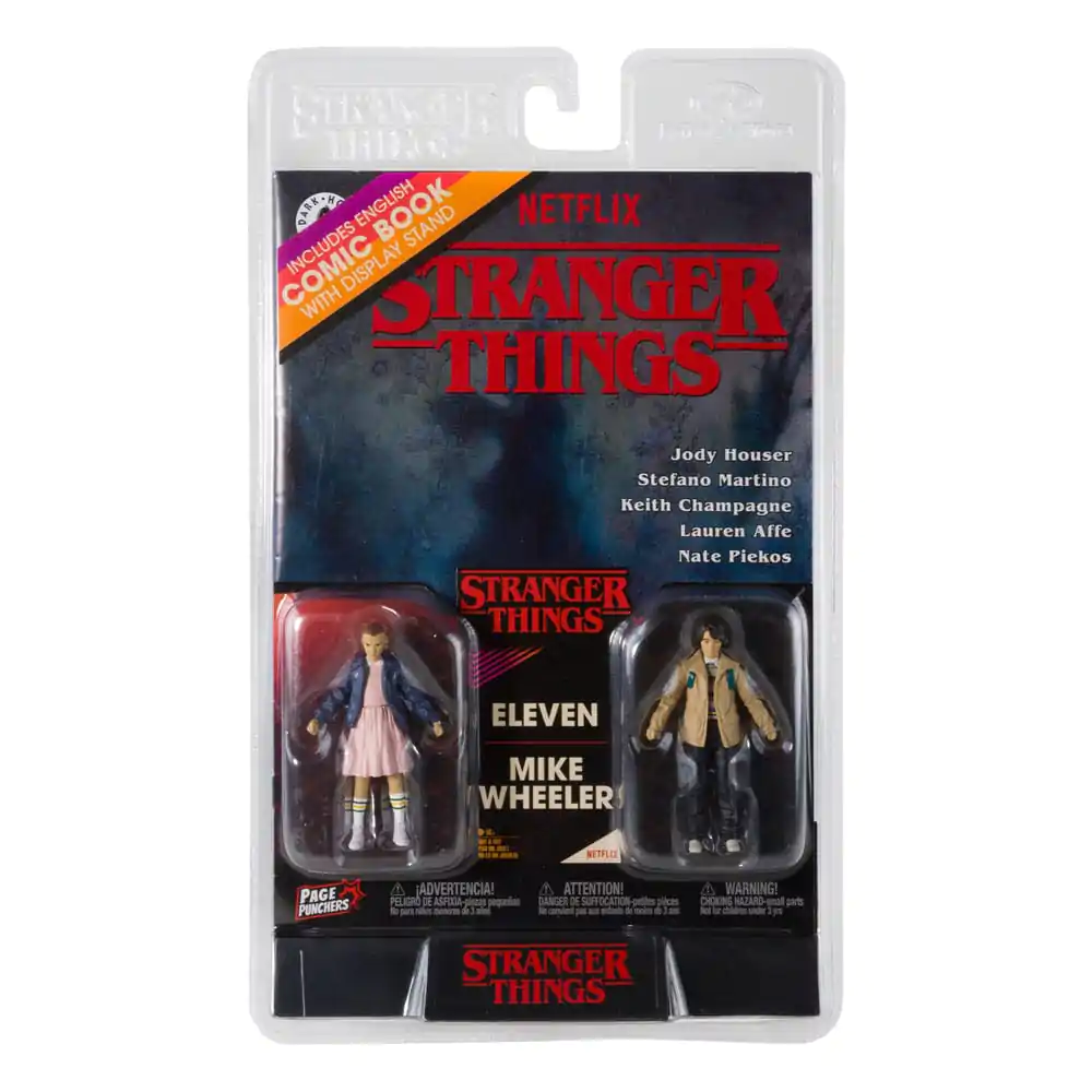 Stranger Things figurine de acțiune Eleven și Mike Wheeler 8 cm poza produsului