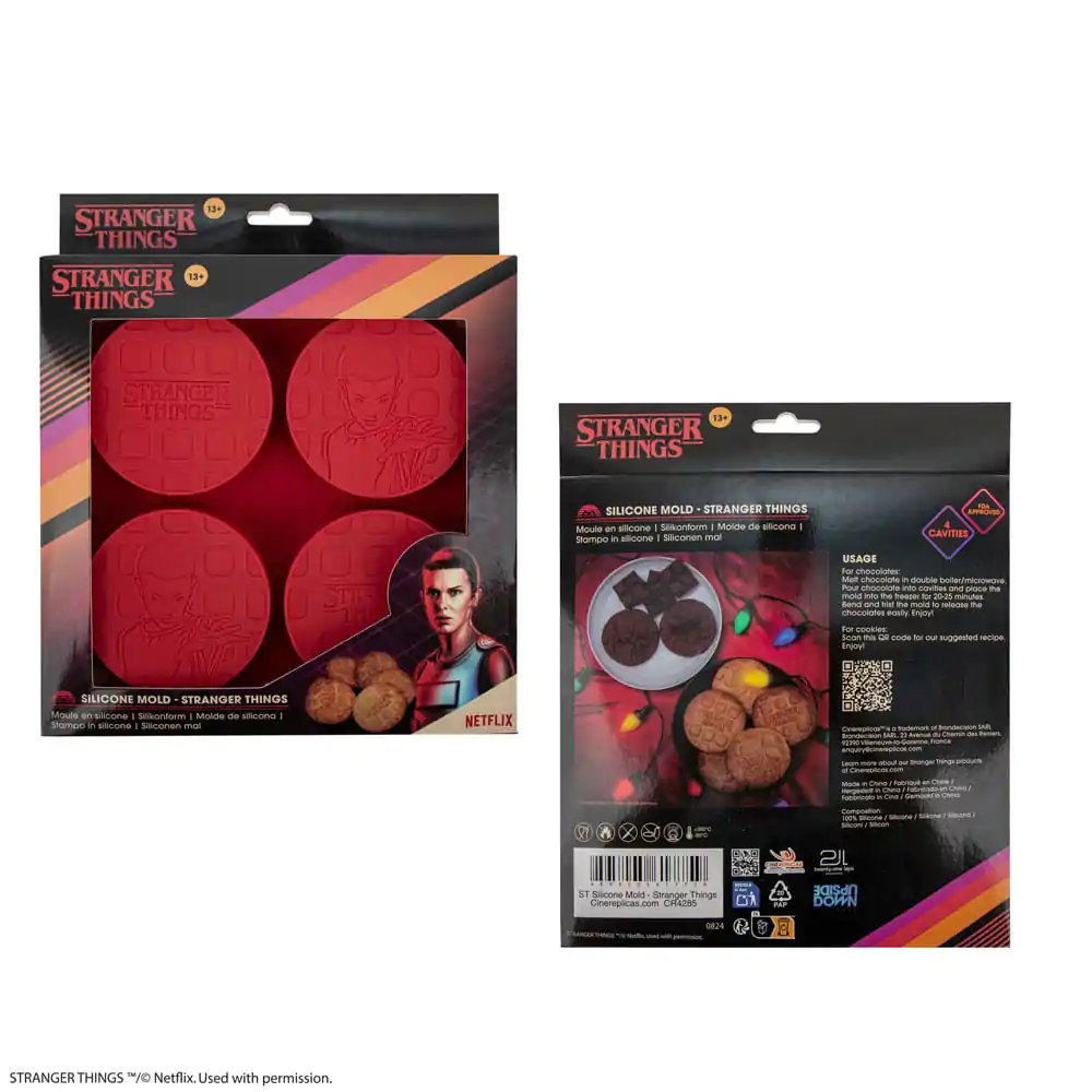 Stranger Things Waffle Matrita de silicon Eleven poza produsului