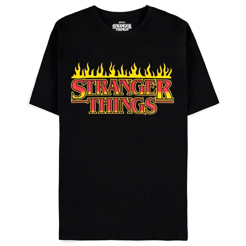 Stranger Things Fire Logo tricou poza produsului