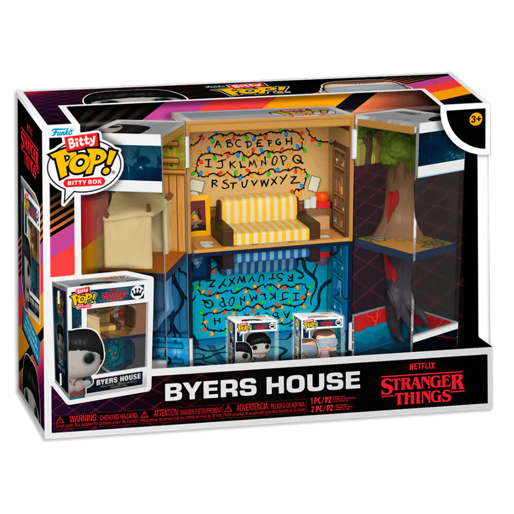 Stranger Things Bitty Funko POP Boxes figurină Casa Byers poza produsului