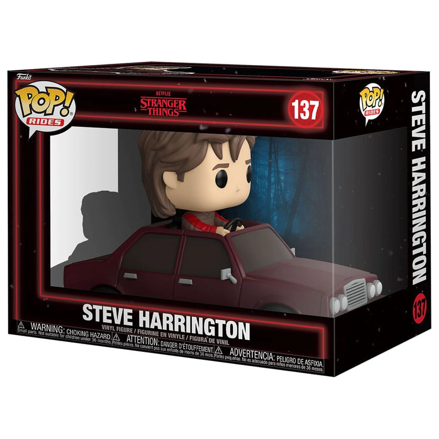 Stranger Things Funko POP! Rides Figurina de vinil Steve Harrington 15 cm poza produsului