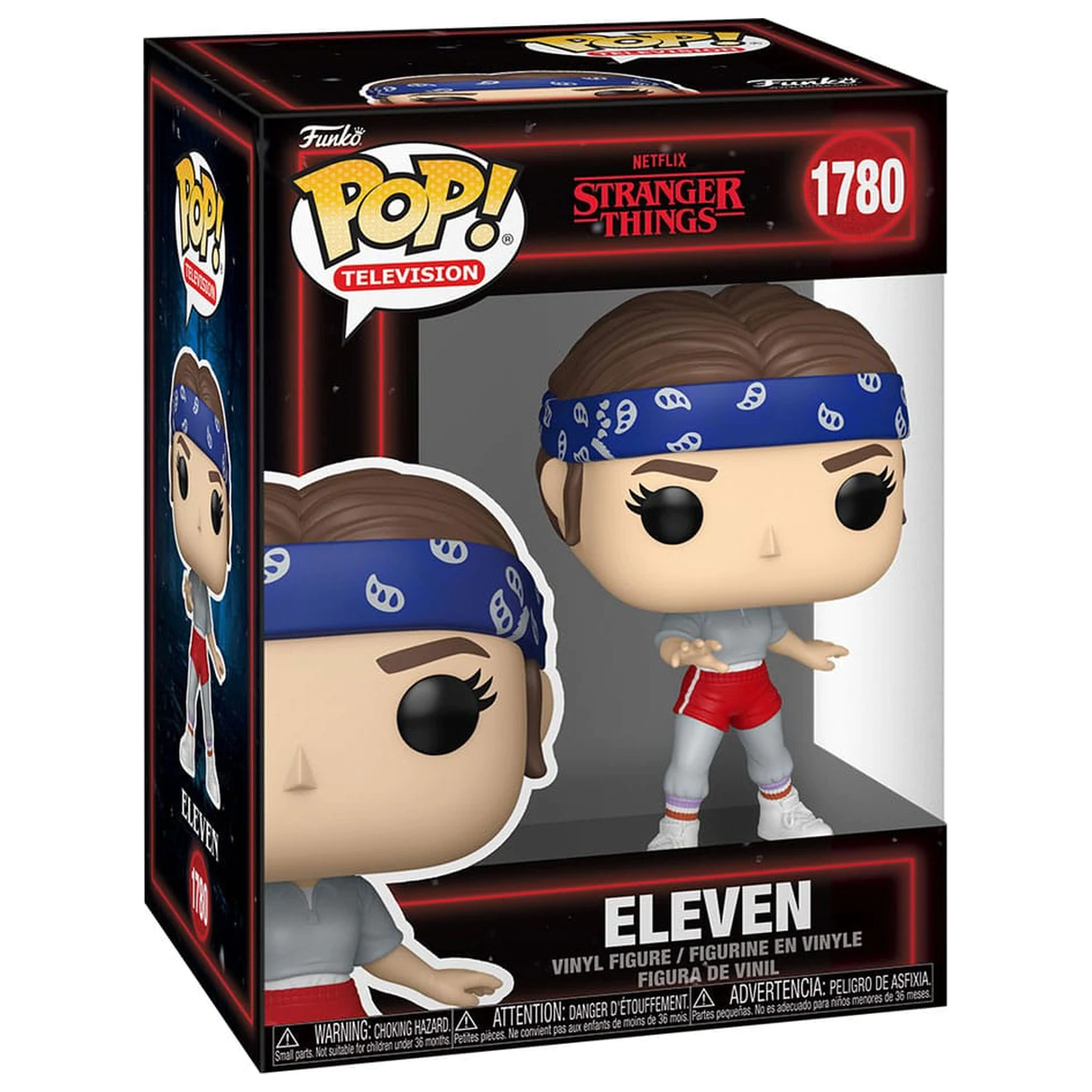 Stranger Things Funko POP! Television Figurine de Vinil Eleven with Bandana 9 cm poza produsului