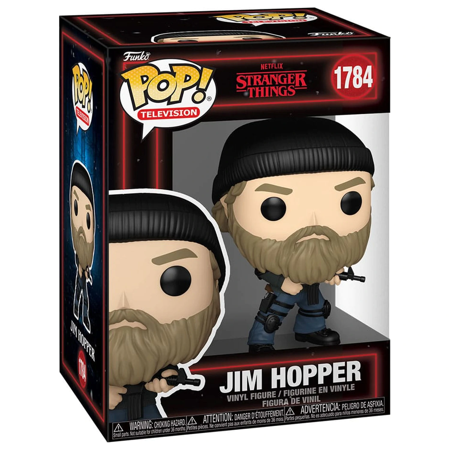 Stranger Things Funko POP! Television Figurine de vinil Jim Hopper 9 cm poza produsului