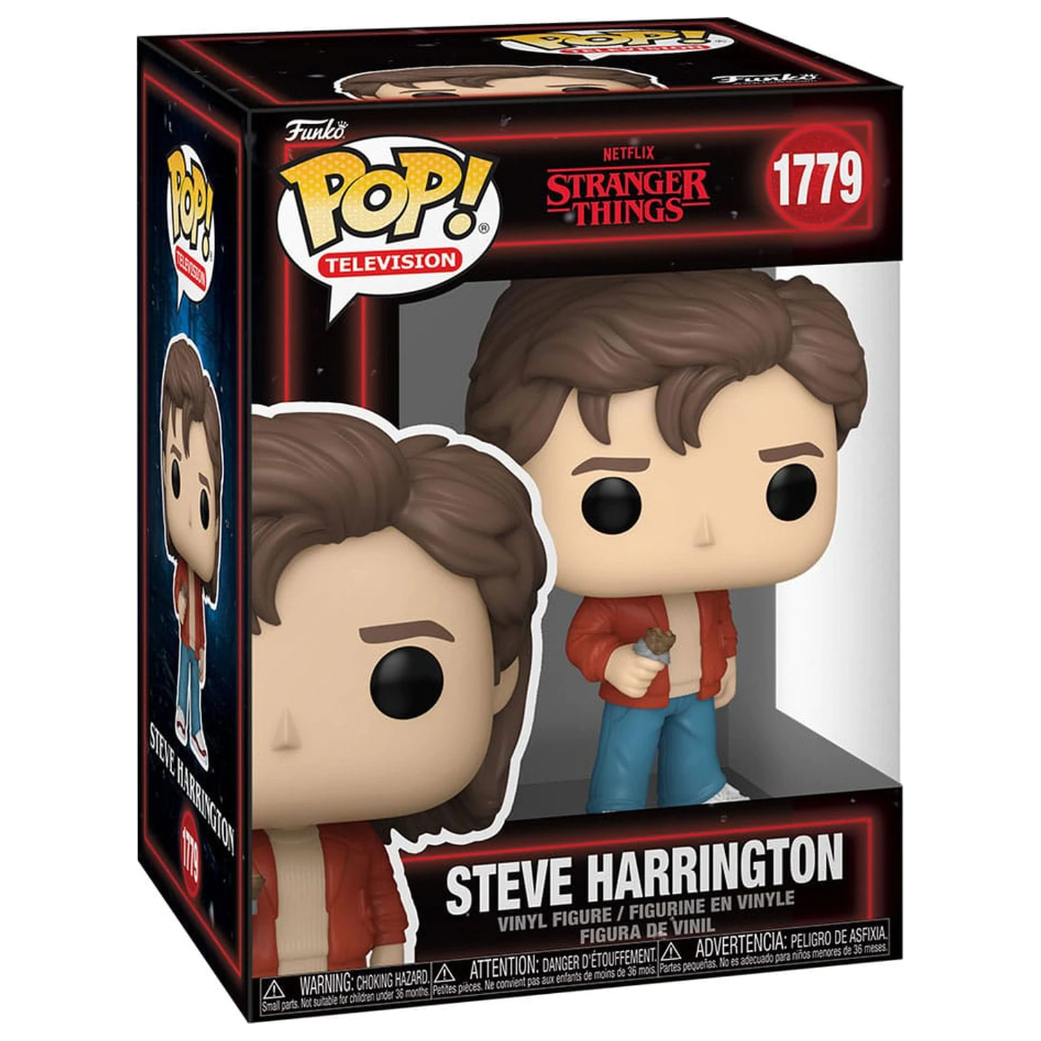 Stranger Things Funko POP! Television Figurine de Vinil Steve Harrington 9 cm poza produsului