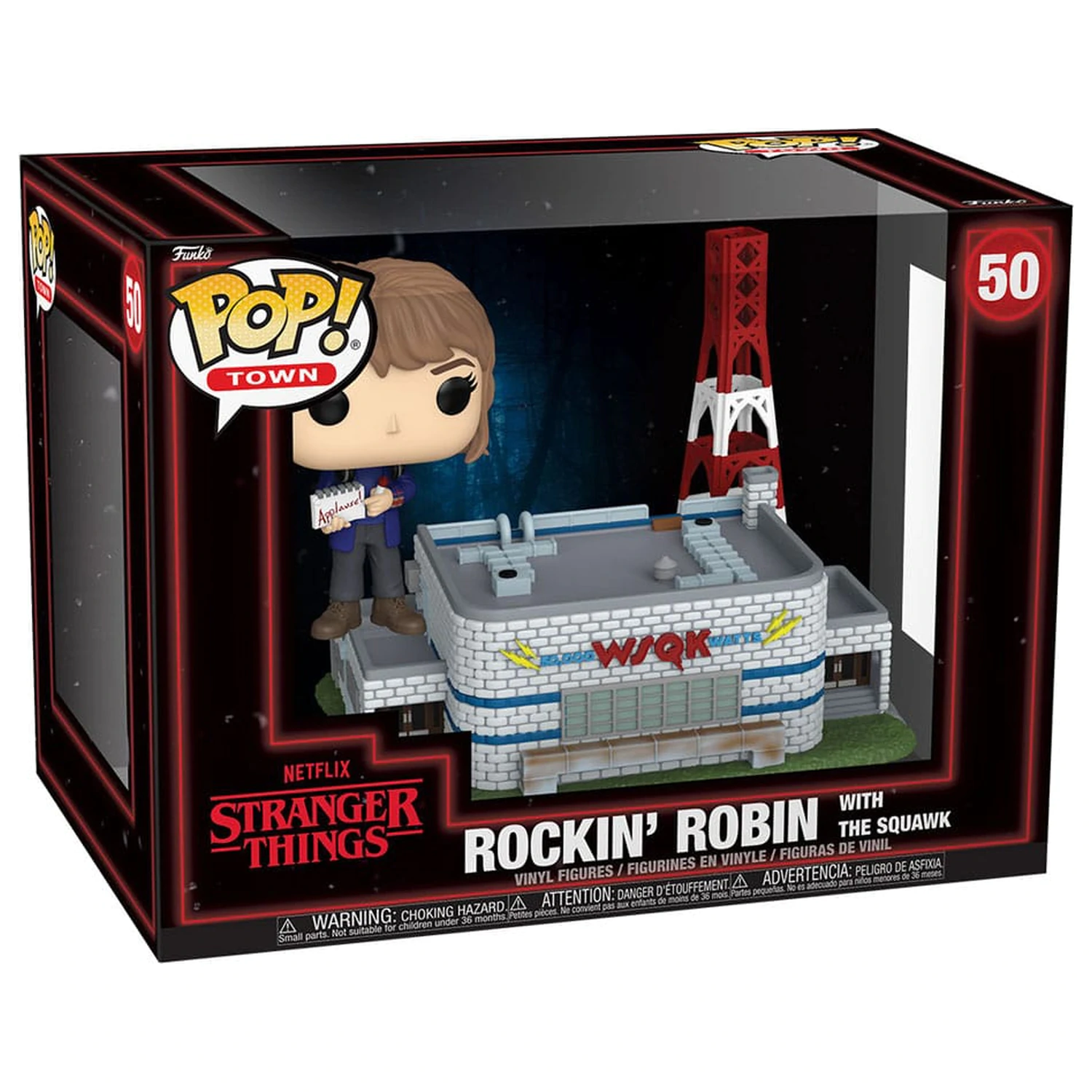 Stranger Things Funko POP! Town Figurine din vinil Rockin' Robin with The Squawk 9 cm poza produsului