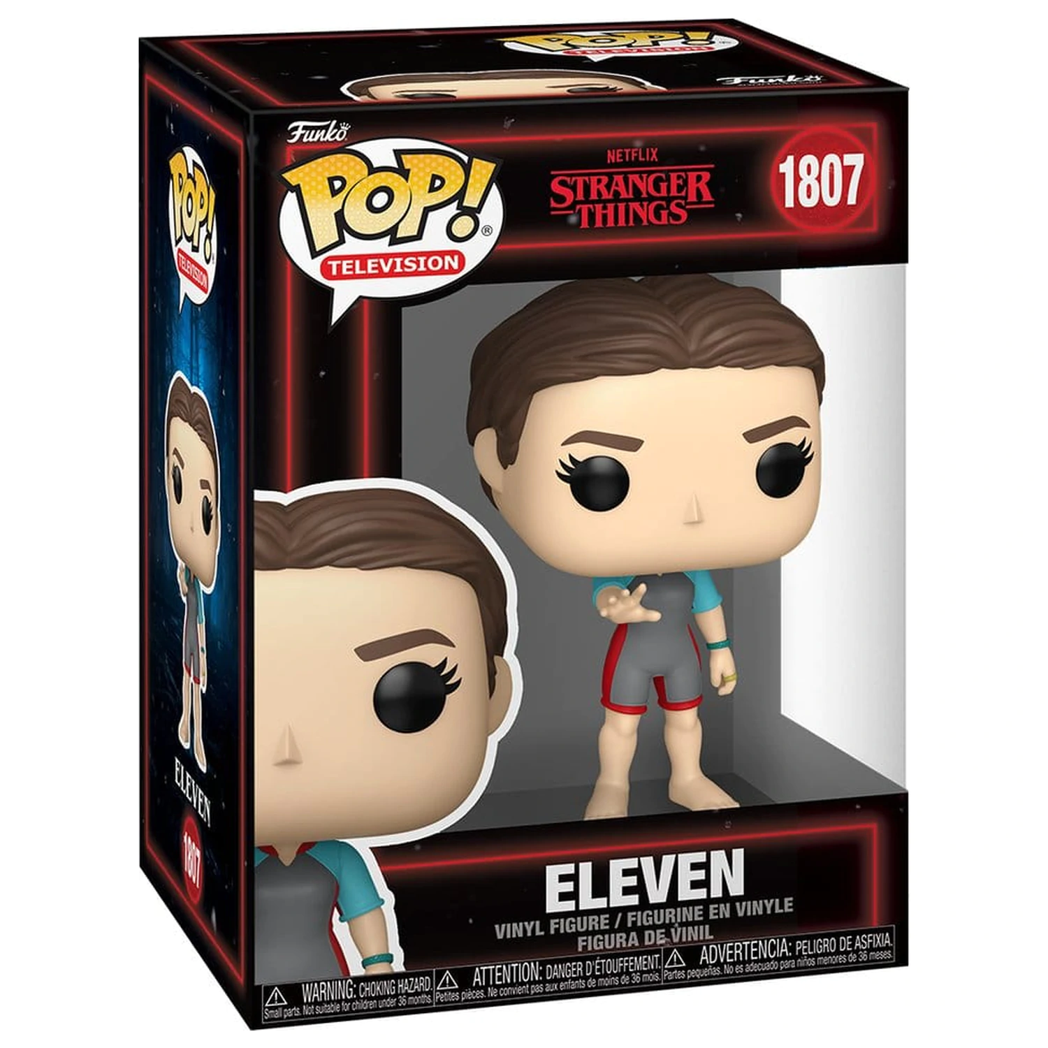 Stranger Things Funko POP! TV figurina de vinil Eleven in Wetsuit 9 cm poza produsului