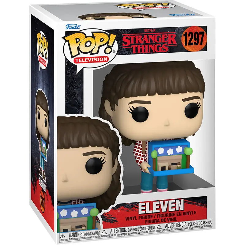 Stranger Things POP! TV Figurina de vinil Eleven cu diorama 9 cm poza produsului