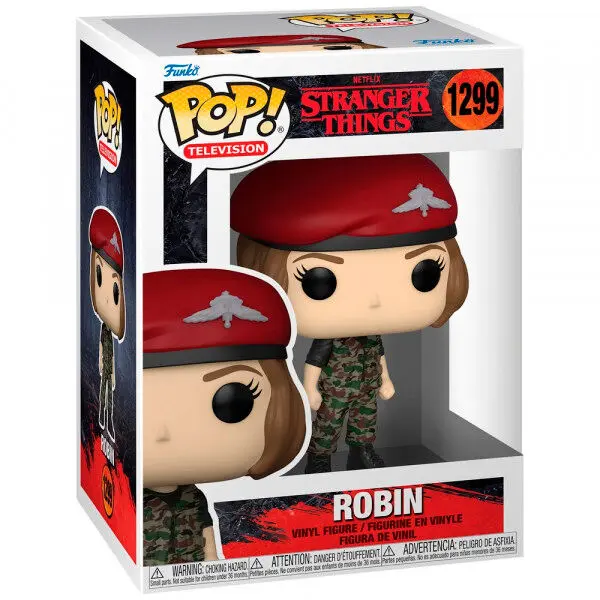 Stranger Things POP! TV Figurină Vinil Vânător Robin 9 cm poza produsului