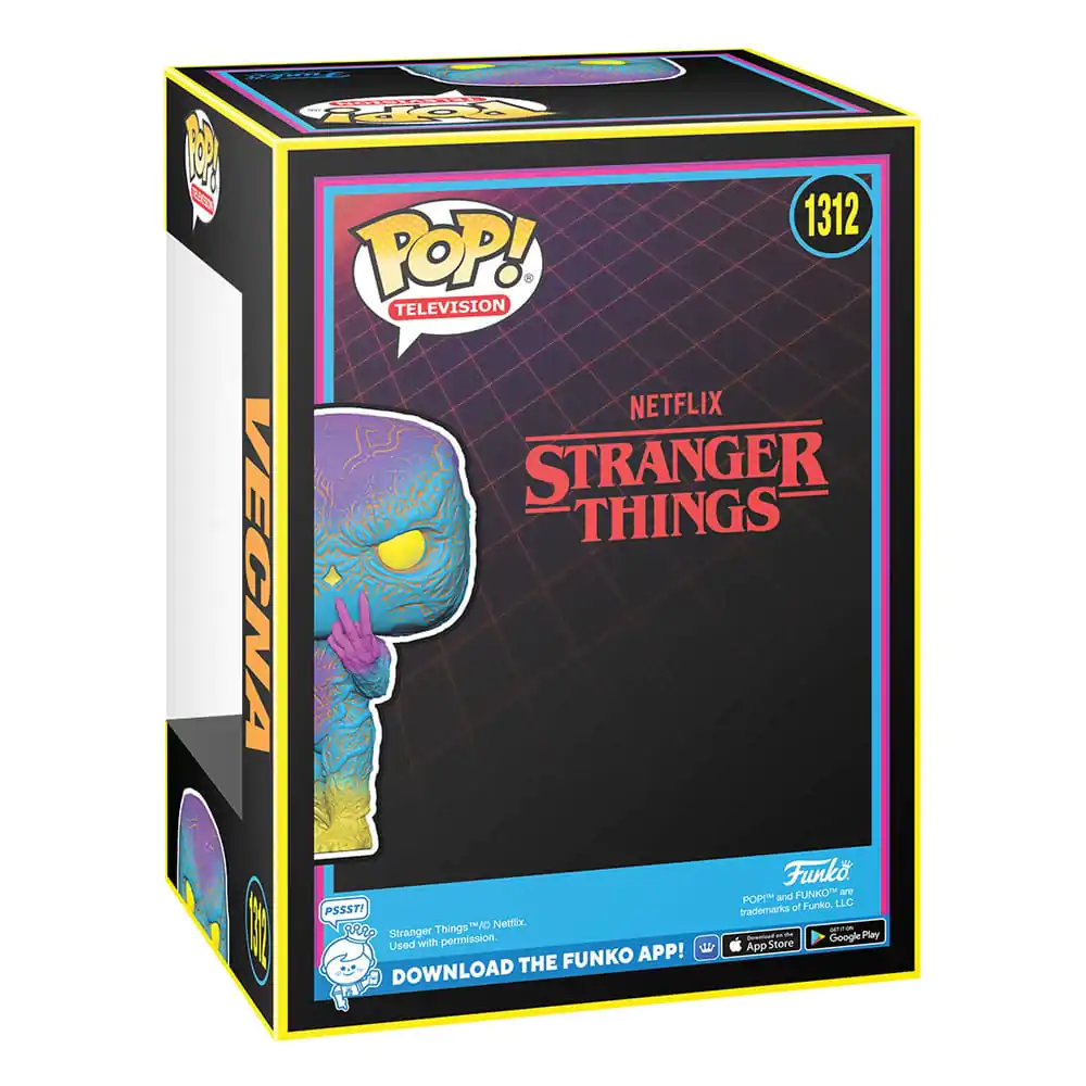 Stranger Things Funko POP! TV Figurine Vinil Vecna(BLKLT) 9 cm poza produsului