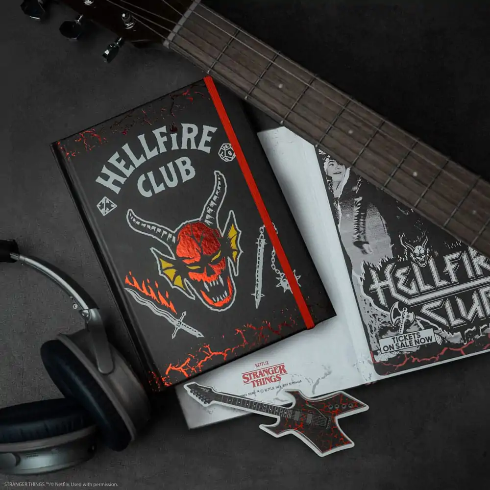 Stranger Things Caiet Hell Fire Club poza produsului